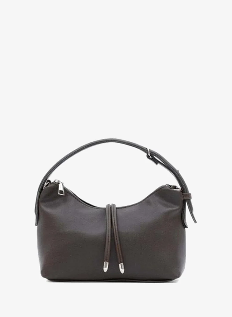 Lete Hand and Crossbody Bag – Dark Coffee.