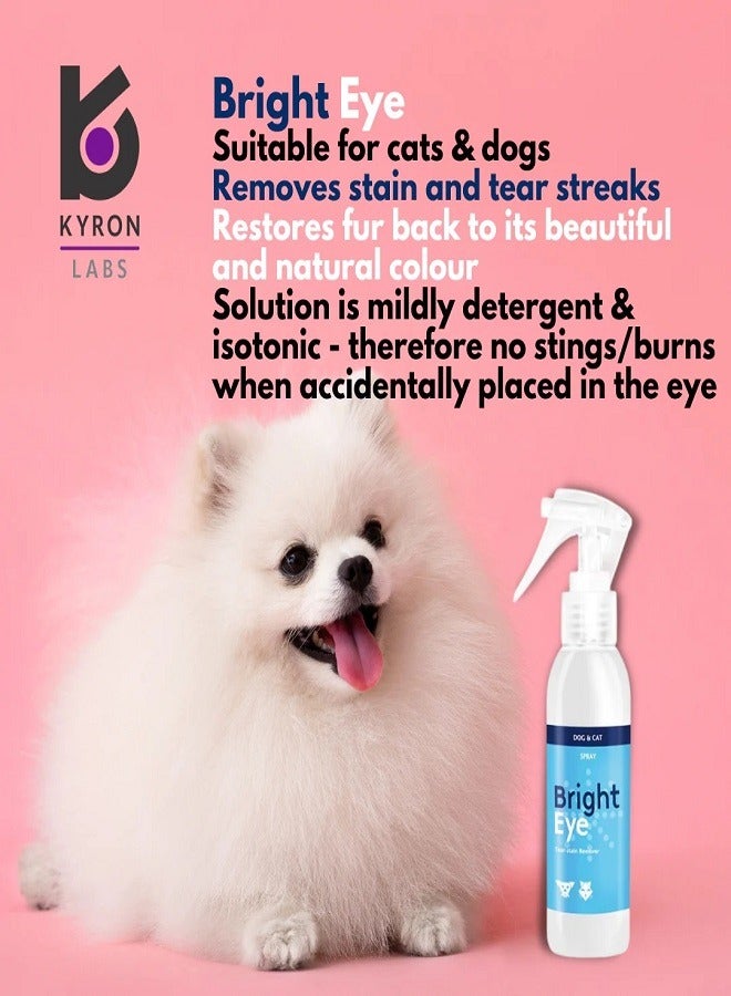Kyron | Brighteye Dog & Cat Tear Stain Remover 100 ml pet eye care From Varmacy - Image 3