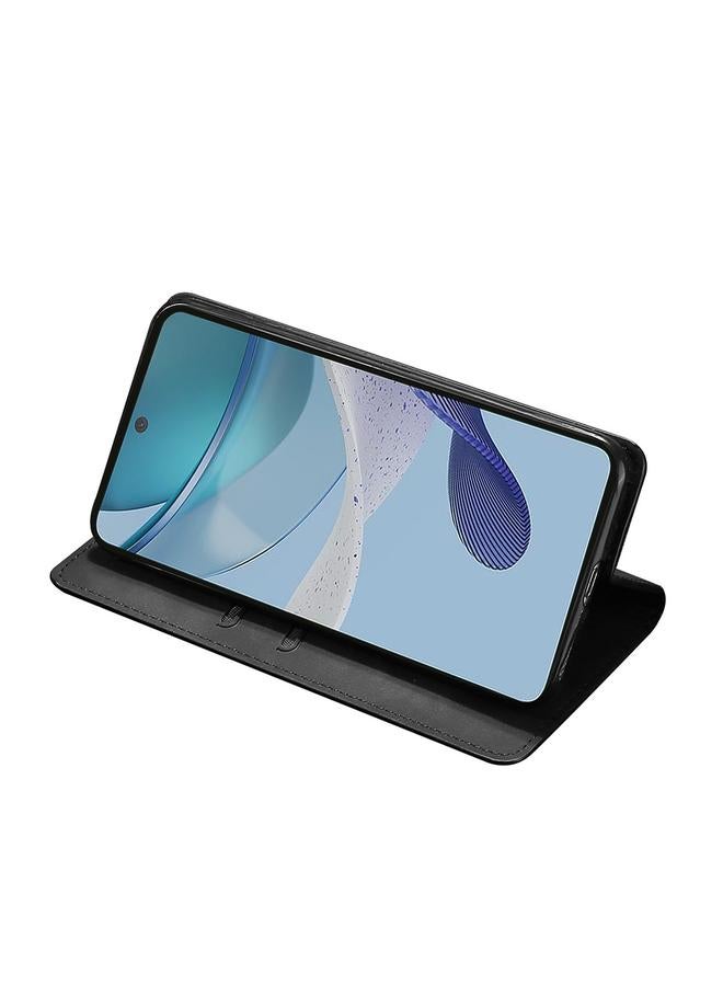 اس-توب جراب لهاتف Samsung Galaxy A54 5G جراب هاتف جلدي مغناطيسي بملمس الجلد - Image 4