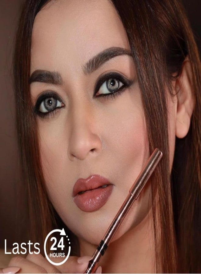 BOBI 24-Hour Kajal | Long-Lasting Wear | Smudge-Proof Finish | Intense Black Definition | Waterproof Formula | All Day Bold Look | No Fade Texture | Deep Pigment for Eye Makeup - Image 5