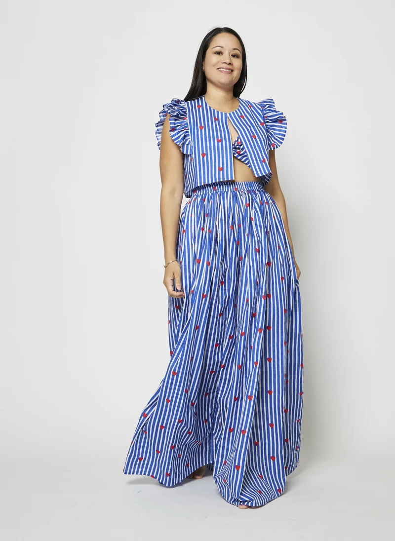 Kyshmysh BLUISH SKIRT SET