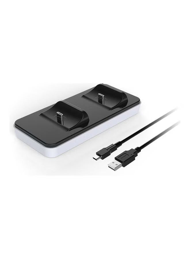 دوبي قاعدة شحن مزدوجة لوحدات تحكم بلايستيشن 5 مع كابل تايب-سي – شحن سريع - Image 3