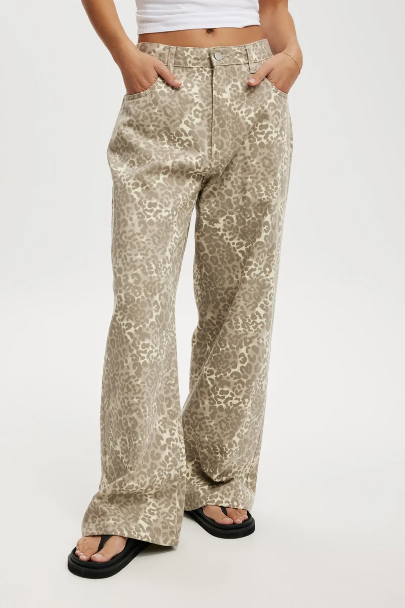 Cotton On  Low Super Baggy Jean for Women | Best Price UAE