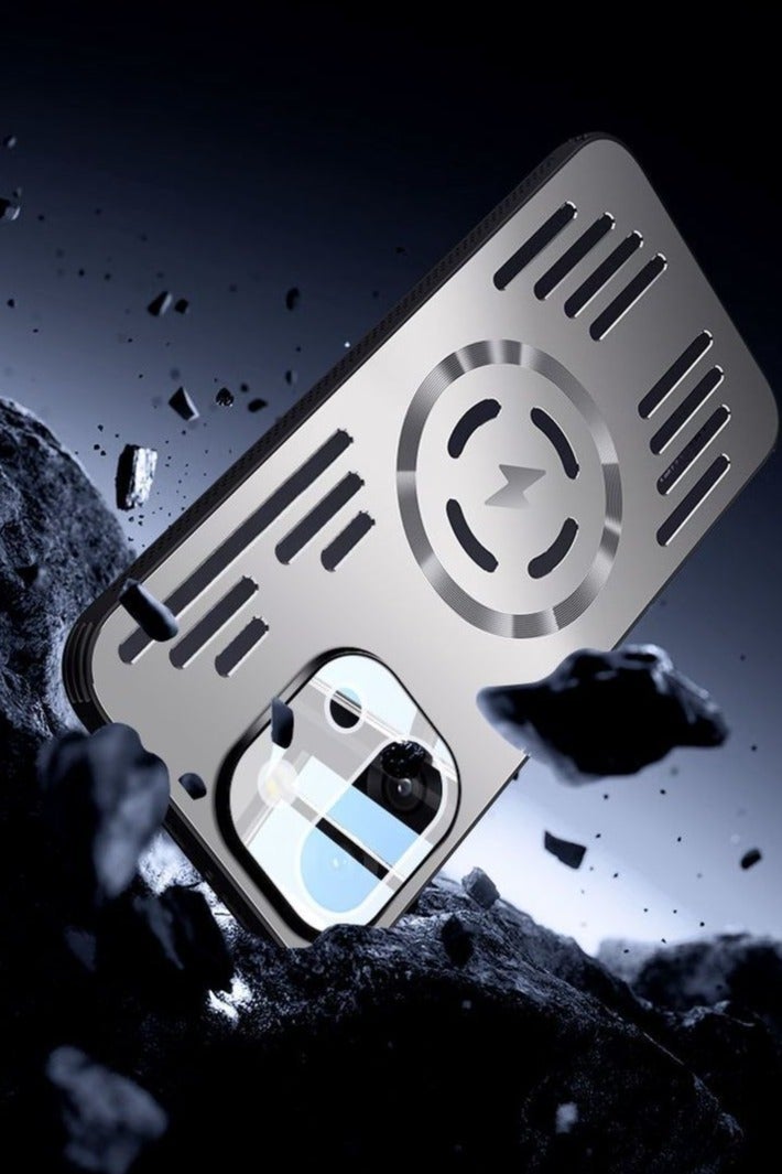 عام غطاء متوافق مع ون بلس 13T، هيكل معدني مفرغ لتبديد الحرارة مع حماية الكاميرا 【متوافق مع ماج سيف】 - هيكل سيليكوني رفيع مقاوم للصدمات. - Image 3