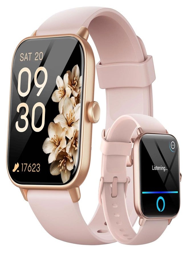 aeac Smart Watches for Women, 1.8" HD Smart Watch (Answer/Make Call) for iPhone/Android, Alexa Bulit-in, Fitness Watch with Sleep/Health Monitor, Watches for Women with 110 Sport Mode, IP68 Waterproof - Image 1
