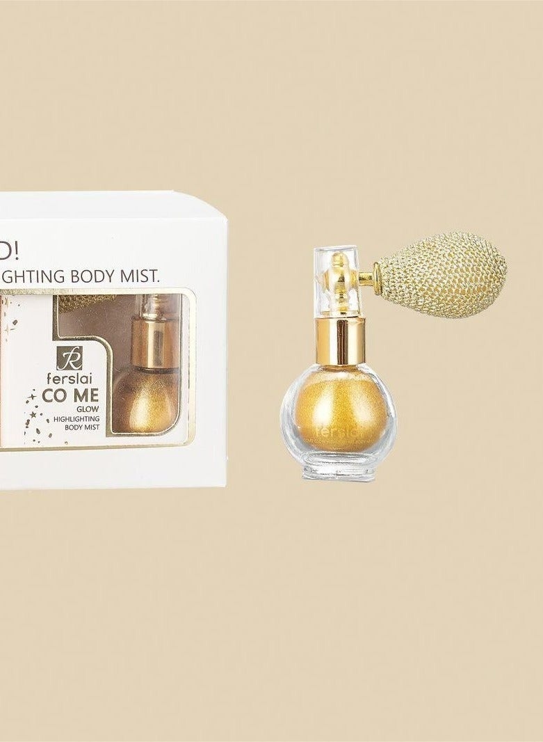 فرسلاي اظاءة هايلايتر مضيئة بخاخ ذهبي - Image 2