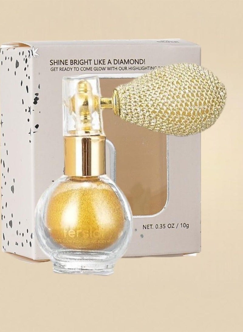 فرسلاي اظاءة هايلايتر مضيئة بخاخ ذهبي - Image 3