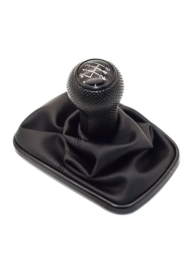 Silver Edge 5 Speed 12mm Gear Shift Knob Lever Shifter Gaiter Boot For Vw Golf 4 Mk4 Gti R32 Bora Jetta 1999 2004 - Image 5