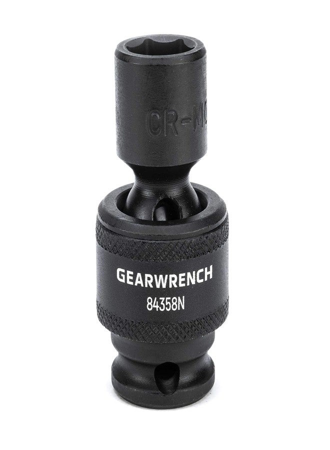 GEARWRENCH 3/8" Drive 6 Point Standard Universal Impact Metric Socket 12mm - 84358N - Image 1