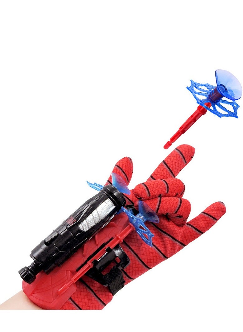 xppier Superhero Launcher Gloves for Spiderman, Hero Launcher Wrist Toy Set, Super Hero Web Shooter for Kids, Spider Launcher Wrist Toys Costume Cosplay Hero Props Gift  - Image 4
