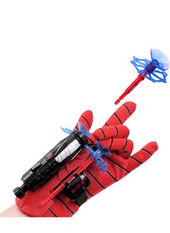 xppier Superhero Launcher Gloves for Spiderman, Hero Launcher Wrist Toy Set, Super Hero Web Shooter for Kids, Spider Launcher Wrist Toys Costume Cosplay Hero Props Gift  - Image 5