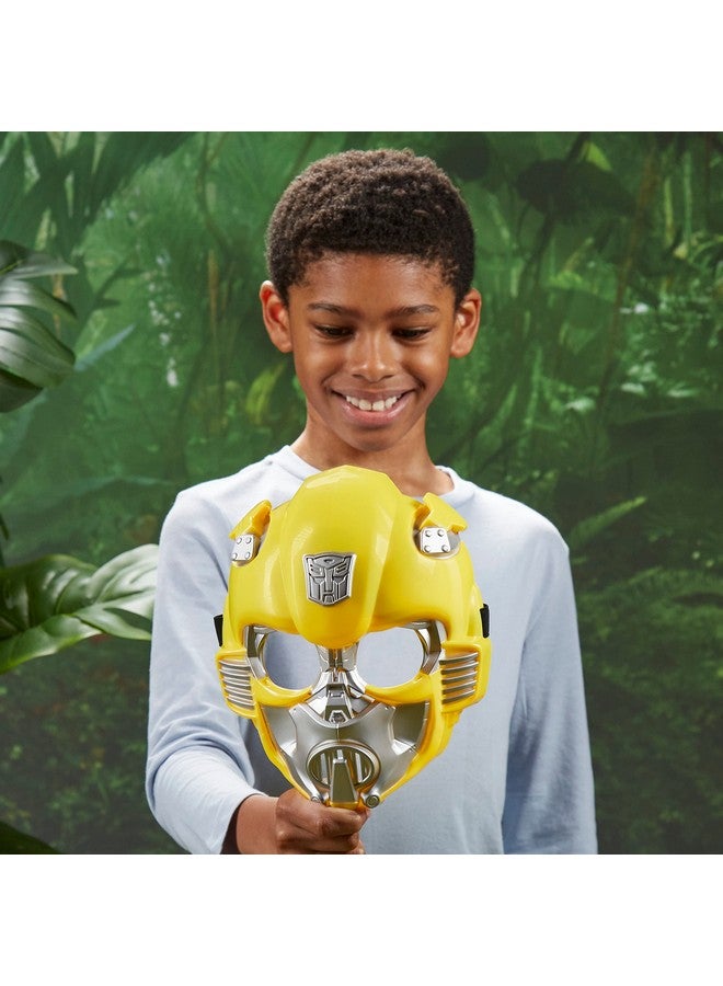 Transformers Toys Rise of The Beasts Movie Bumblebee Roleplay Costume Mask for Ages 5 and Up, 10-inch - Image 4