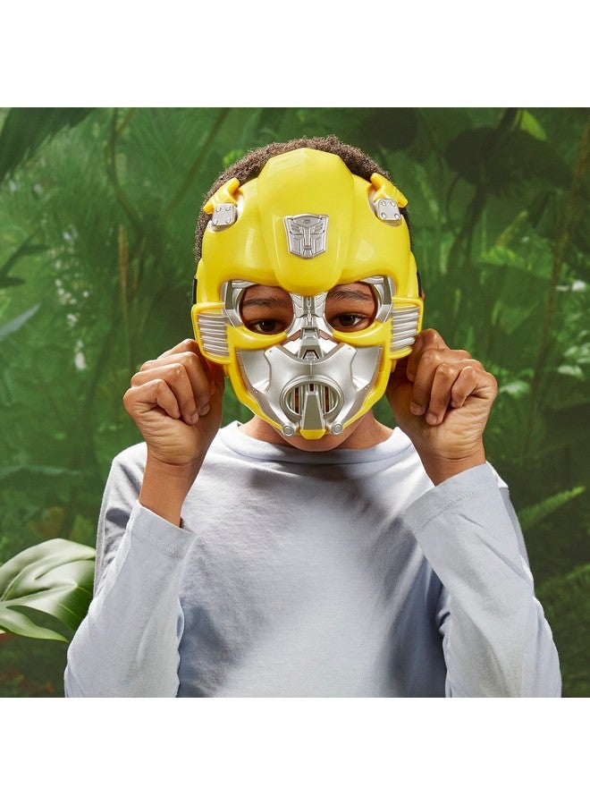 Transformers Toys Rise of The Beasts Movie Bumblebee Roleplay Costume Mask for Ages 5 and Up, 10-inch - Image 5