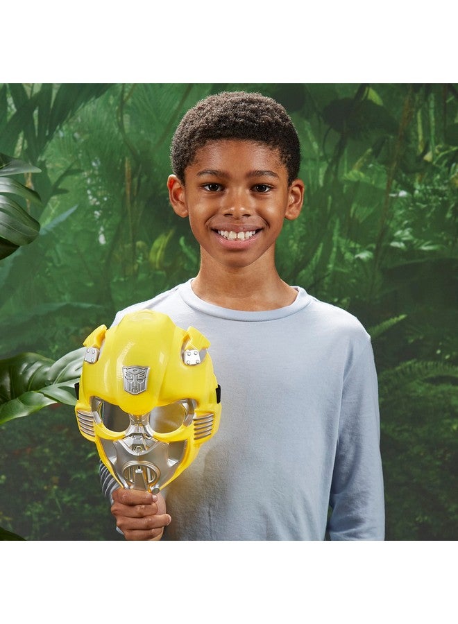 Transformers Toys Rise of The Beasts Movie Bumblebee Roleplay Costume Mask for Ages 5 and Up, 10-inch - Image 3