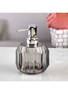 Happy Home Acrylic Soap Dispenser Durable Lotion Pump Refillable for Kitchen or Bathroom 210Ml  - Image 3
