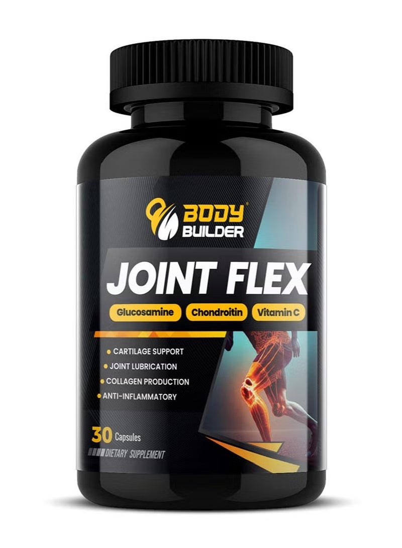 Body Builder Joint Flex, Anti-inflammatory ,30 Capsules