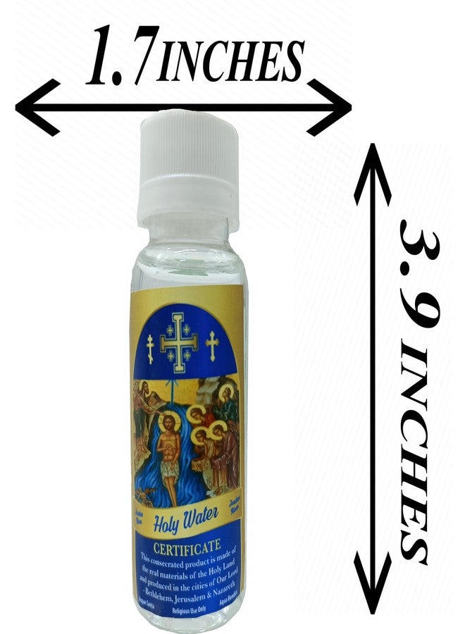 ZULUF Jordan River Holy Water Set of 3 – Blessed Water from Baptism Site for House Blessing, Healing, Spiritual Use - Image 3