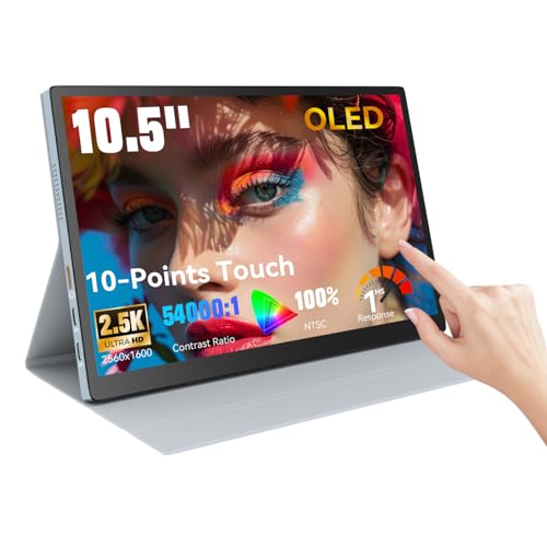prechen Prechen 10 5 Oled Touchscreen Portable Monitor 10.5 inch ZE5195FBE917A7FAD9818Z