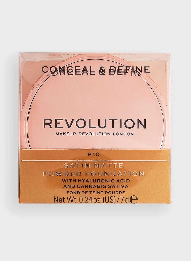 Revolution Conceal & Define Powder Foundation P10 - Image 5