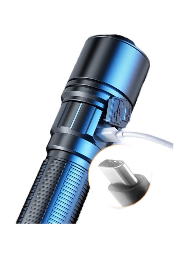 SupFire Aj01 Zoomable Flashlight, High Brightness, Long Battery Life, Ultra-Bright, Military-Grade, Outdoor, Compact, Home-Use, Sky-Piercing, 2000 Lumens - Image 3