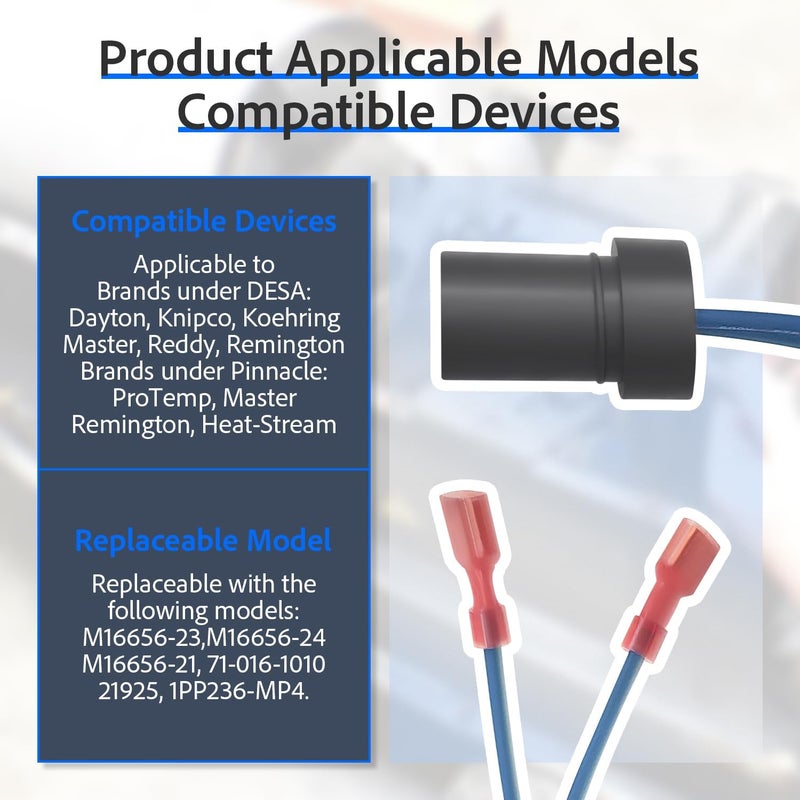 KLMHT PP236 Photocell Kit Replaces Reddy Kerosene Heaters M16656-24 - Image 5