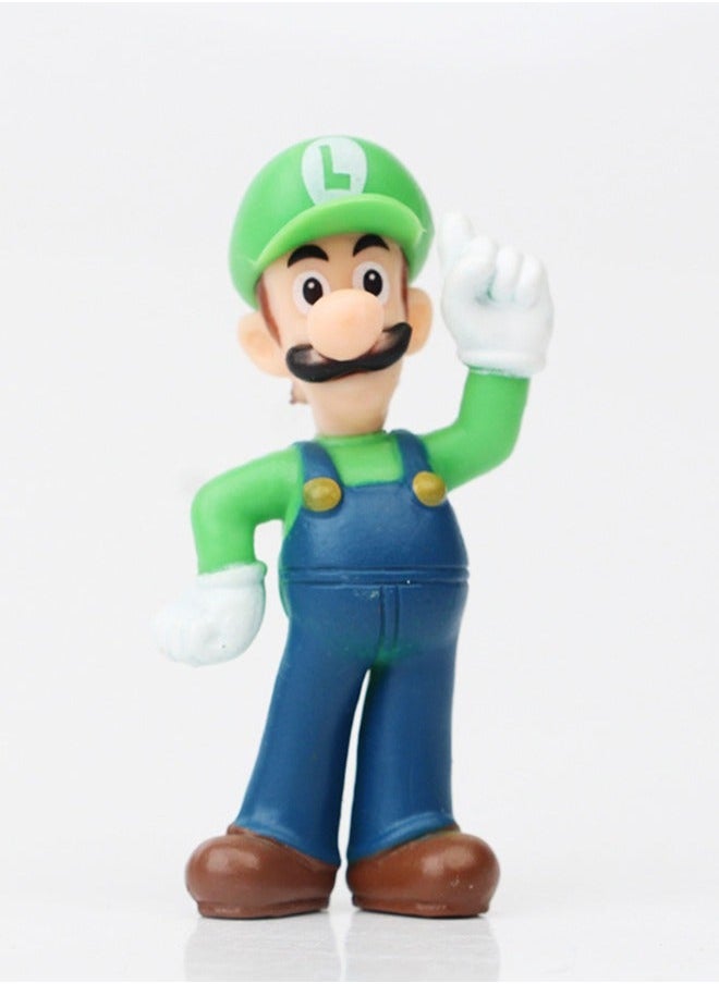 NIBEMINENT Action Figures,Mario Toys,Super Mary Figures Toys,Mario Characters，Mario Bros Princess,Turtle (18 Pack Style B)  - Image 3