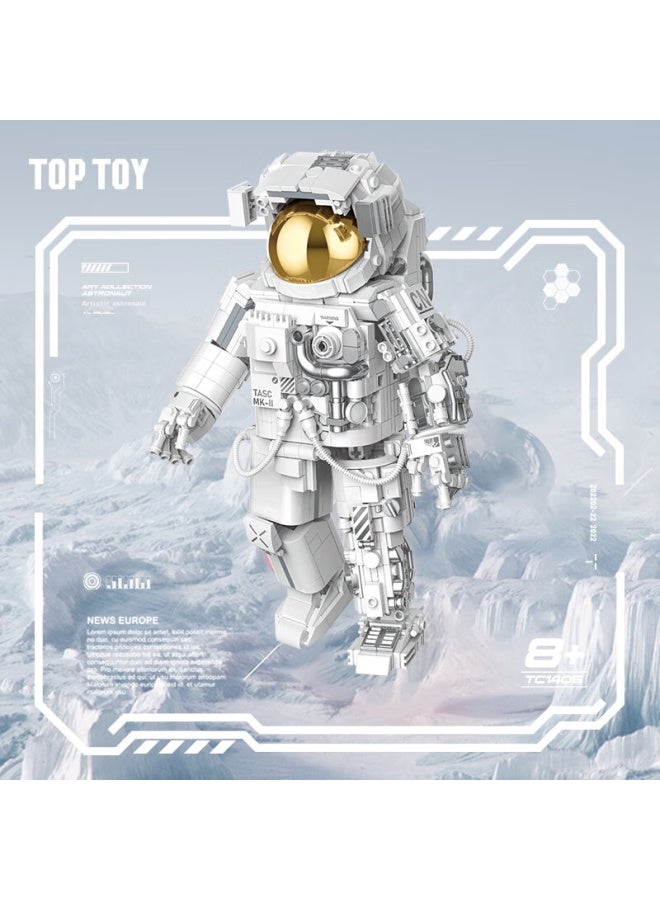 Top Toy China Building Blocks Space Series Dawn Astronaut Collector's Edition, Children's Toy, Boys' Birthday Gift - Image 1