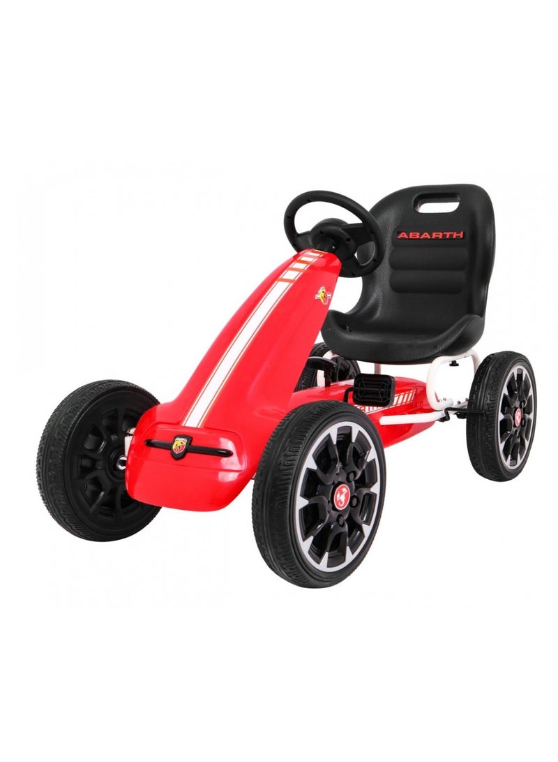Abarth Go kart Abarth Pedal Car Red PB9388A - Image 2