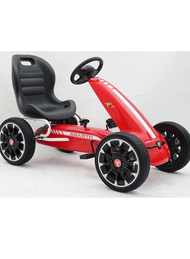 Abarth Go kart Abarth Pedal Car Red PB9388A - Image 3