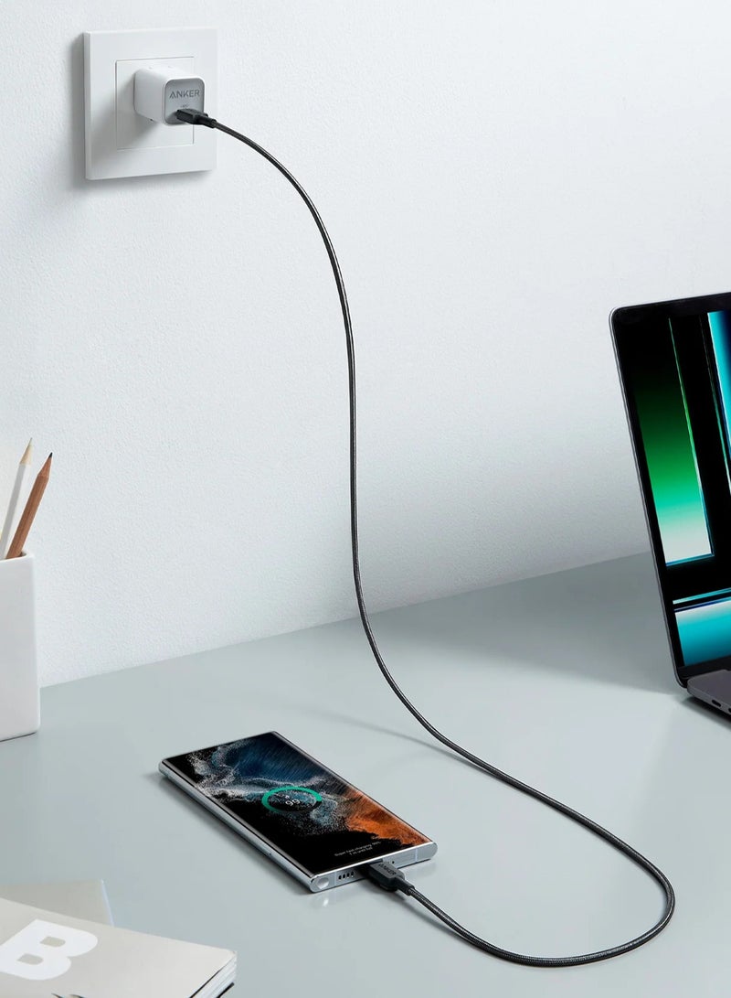 AnkerWork USB-C to USB-C Charging Cable 322 60 Watt Fast Charging Cable 1.8meter - Image 2