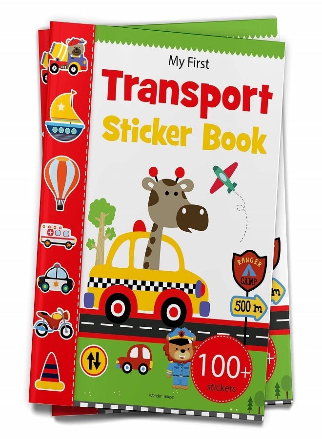 My First Transport Sticker Book - Image 1