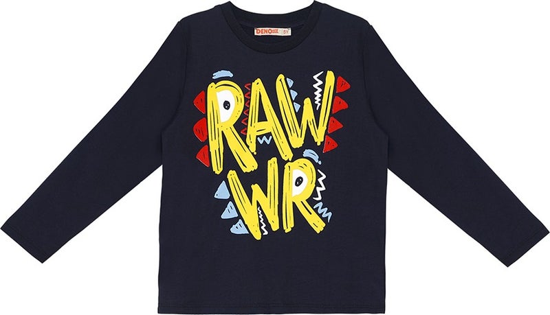 Denokids Rawr Boy T-Shirt Trousers Set  - Image 5