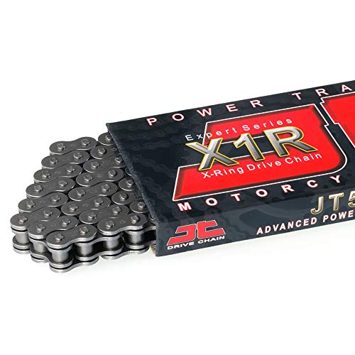 JT Chain JTC525X1R3108RL (525 Series) Black Steel 108 Link Heavy Duty X-Ring Chain with Connecting Link - Image 2