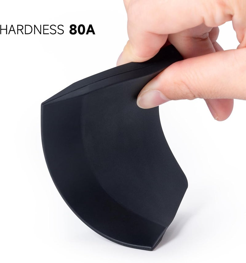 FOSHIO 2 x Squeegee Rubber Squeegee Black Squeegee Silicone Squeegee Soft PPF Squeegee Wrap Squeegee Vinyl Squeegee for Foils Car Accessories Window Tint Car Tool - Image 3