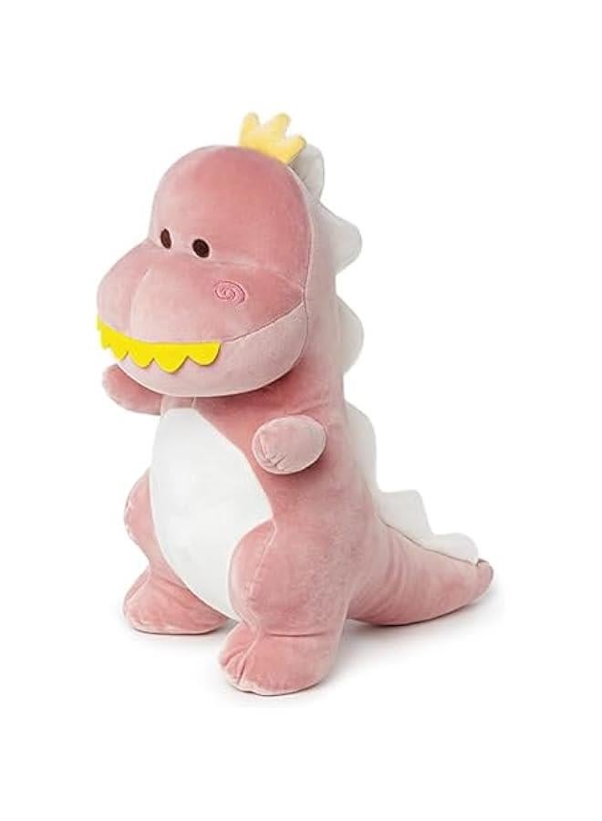 هوكور Kids Dinosaur Stuffed Animal Toy,Cute Stuffed Dinosaur Plush Soft Dino Plush Dinosaur Plushie Toys for Boys Girls Baby Kids (Pink 30cm) - Image 1