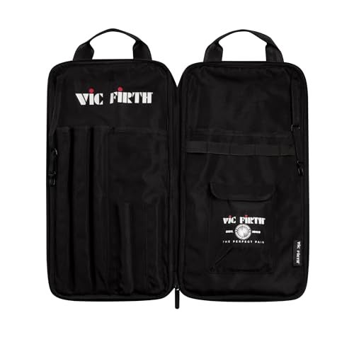 Vic Firth حقيبة عصي فيك فيرث بيرفورمر كلاسيك، أسود - Image 4