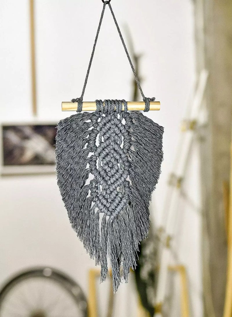1pc Braided Leaf Wall Hanging  - Image 4