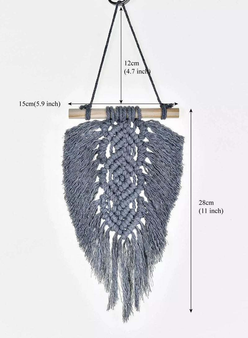 1pc Braided Leaf Wall Hanging  - Image 2