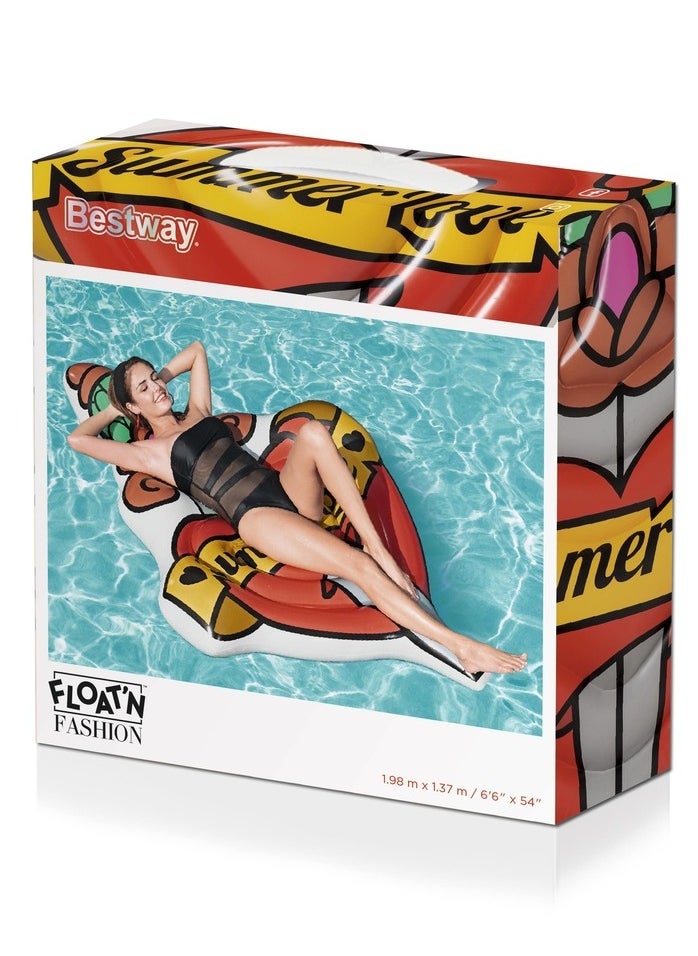 Bestway Bestway - Air Mattress Summer Love Tattoo 198x137 cm - 43265  - Image 1