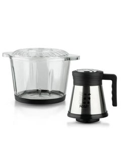 RAF Powerful vegetable and meat grinder, contains a grinder, a quad blade, and a 3.0 liter glass bowl with a capacity of 800 watts, model R.7037  - Image 5