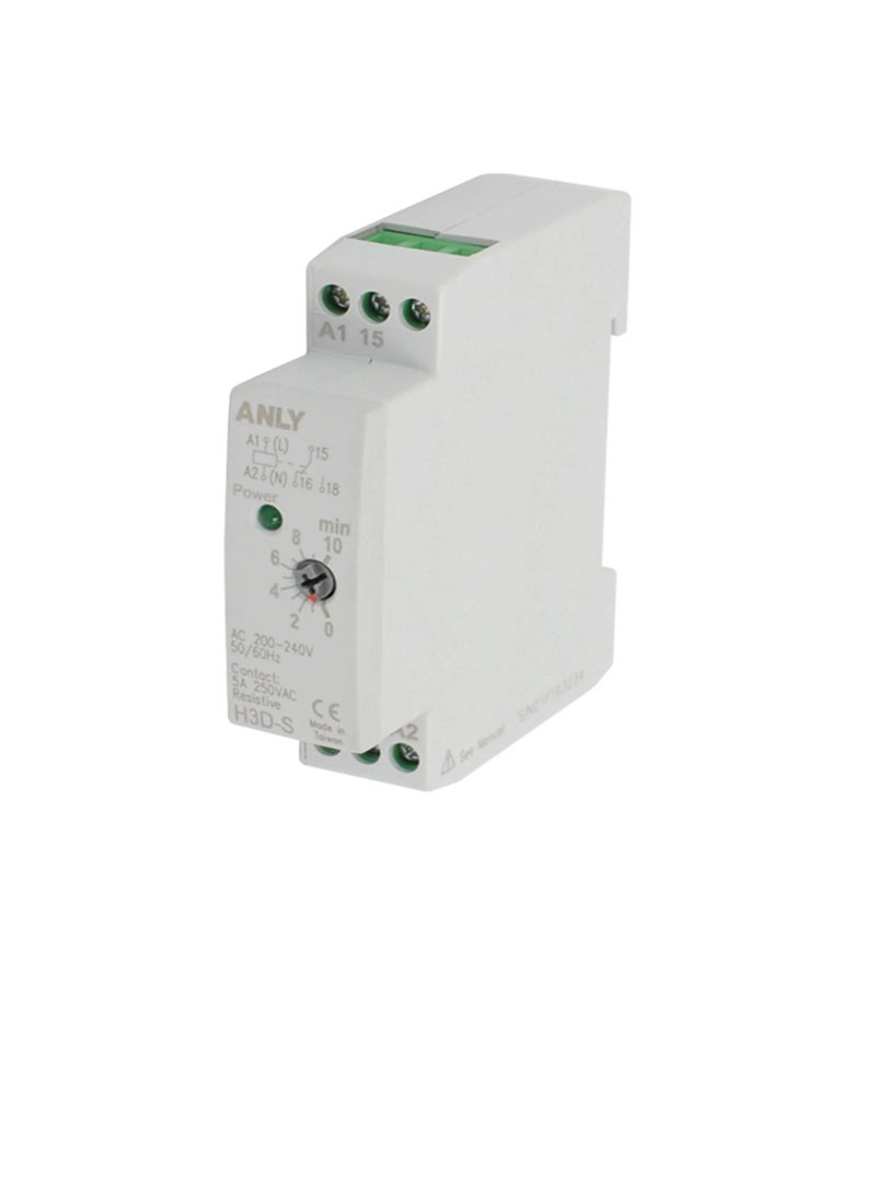 ANLY On Delay Timer 10Min 5A - H3D-S - Image 1