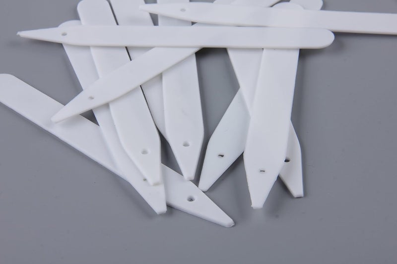Delatanus 200PCS Plant Labels 4.7inch Plant Markers,White - Image 4