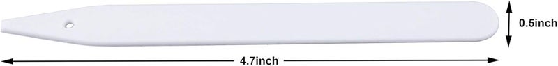 Delatanus 200PCS Plant Labels 4.7inch Plant Markers,White - Image 2