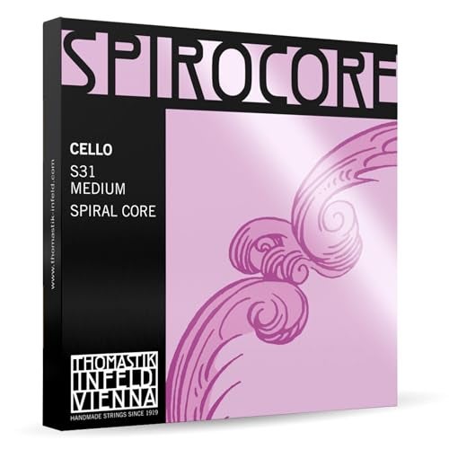 Thomastik-Infeld Spirocore Cello Strings Set 4/4 Size - Flexible Set with Exceptional Sound and Bow Response - Durable and Versatile Cello Strings 4/4 Full Set - Globally Recognized - Image 5