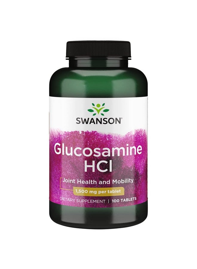 SWANSON Glucosamine Hcl 1500 Milligrams 100 Tabs - Image 2