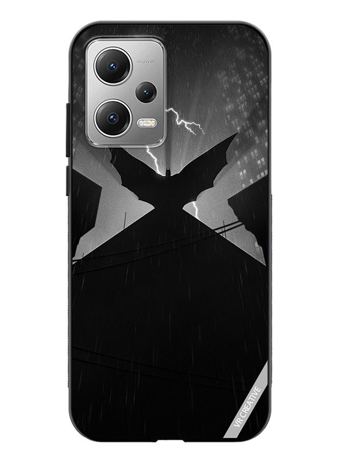 VR CREATIVE Protective Case Cover For Xiaomi Redmi Note 12 Batman Amoled Design Multicolour - Image 1
