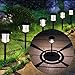Maggift MAGGIFT 6 Lumen Solar Powered Pathway Lights, 6 Pack Outdoor Landscape Lights, Waterproof Solar Garden Lights for Lawn,  - Image 2