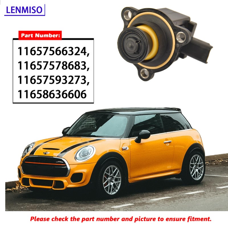 Generic LENMISO Electric Turbocharger Diverter Valve Compatible with Mini Cooper R55 R56 R57 R58 R59 R60 R61 Replaces 11657593273  - Image 2