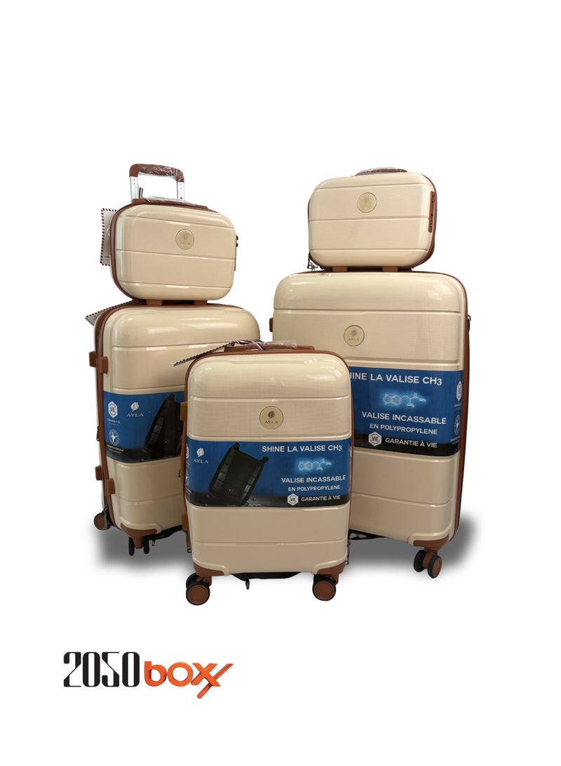 Luggage Set (Beige Edition) - Image 1