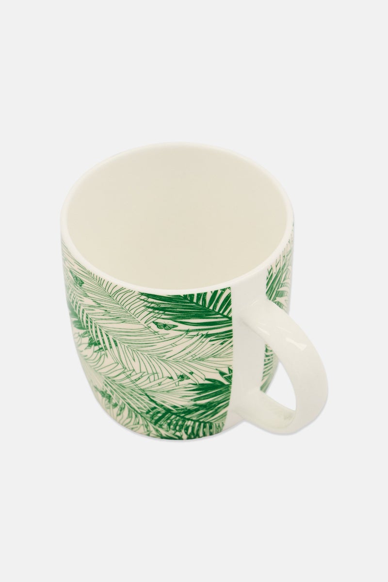 KitchenCraft Palms Barrel Shaped Mug 425 ml, Multicolor - Image 3